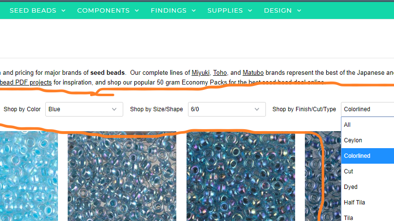 Shop with New Collection Filters