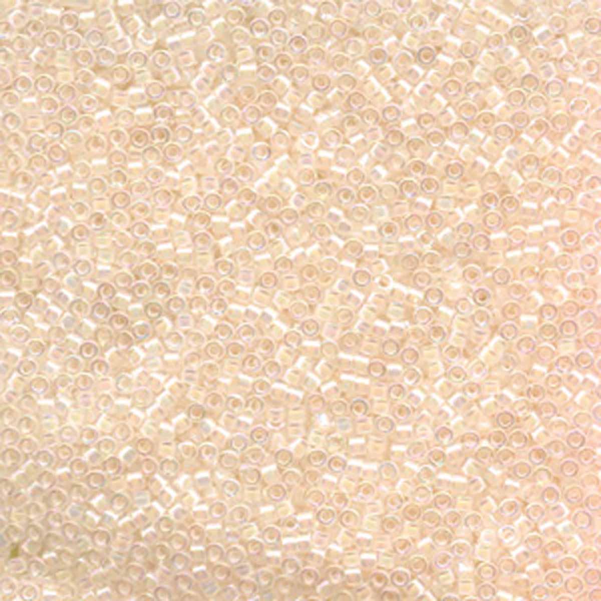 Miyuki 11/0 Delica Beads, Off White AB