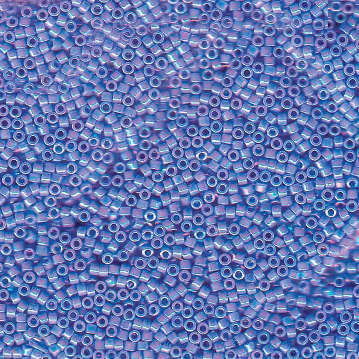 Miyuki 11/0 Delica Beads, Opaque Light Sapphire AB