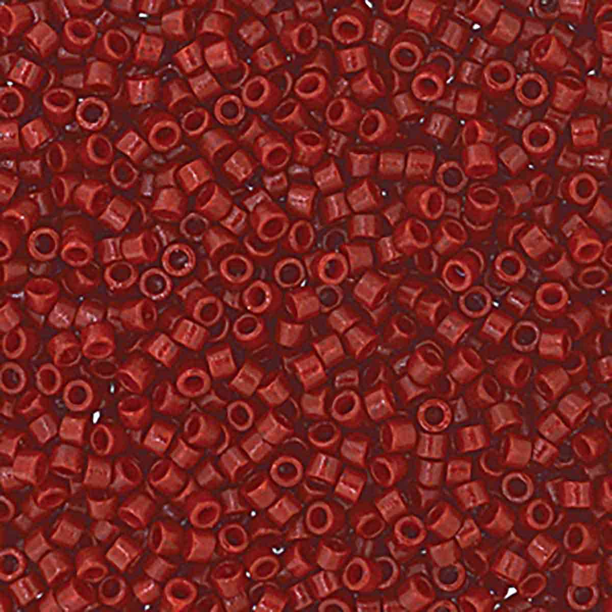 Miyuki 11/0 Delica Beads, Duracoat Opaque Maroon