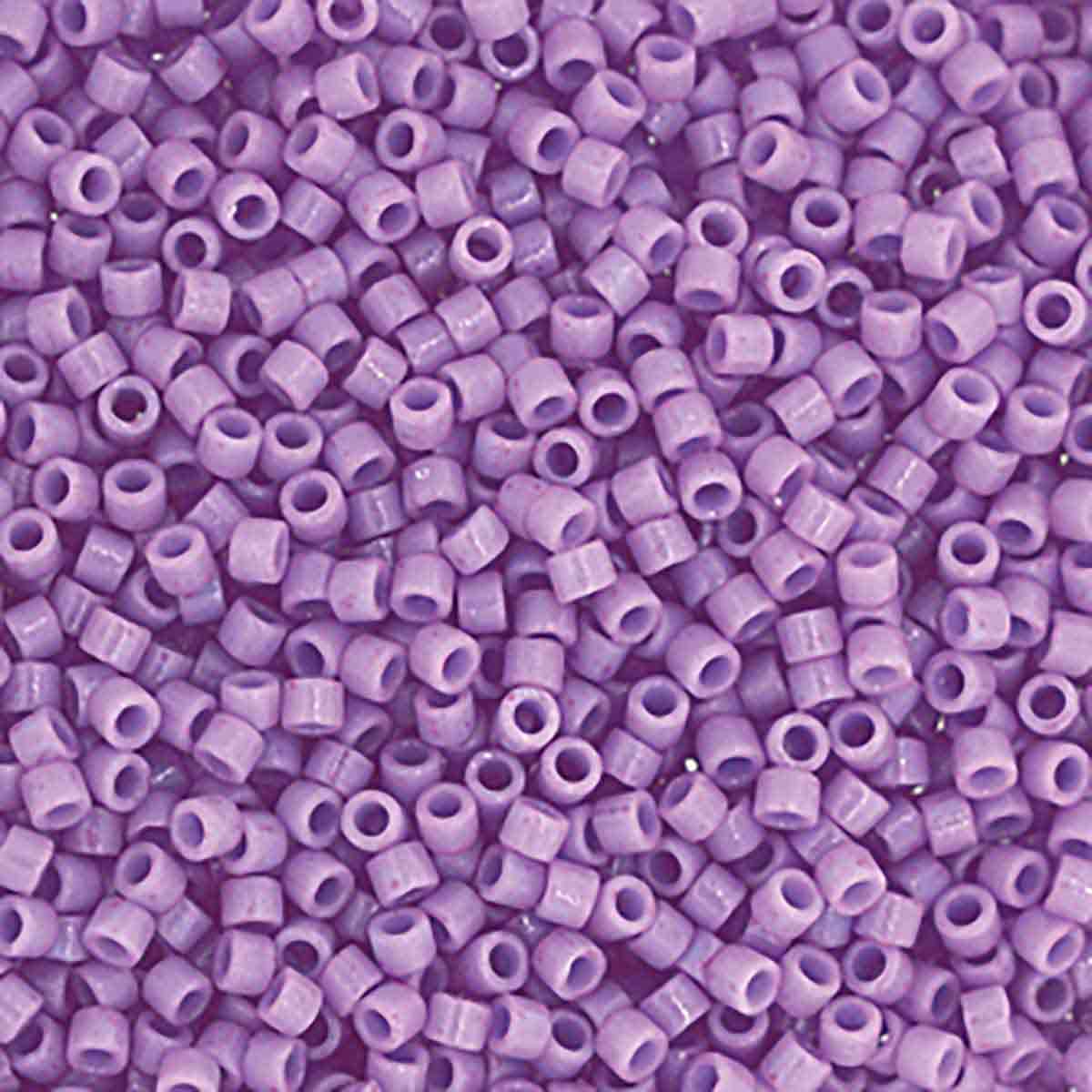 Miyuki 11/0 Delica Beads, Duracoat Opaque Crocus