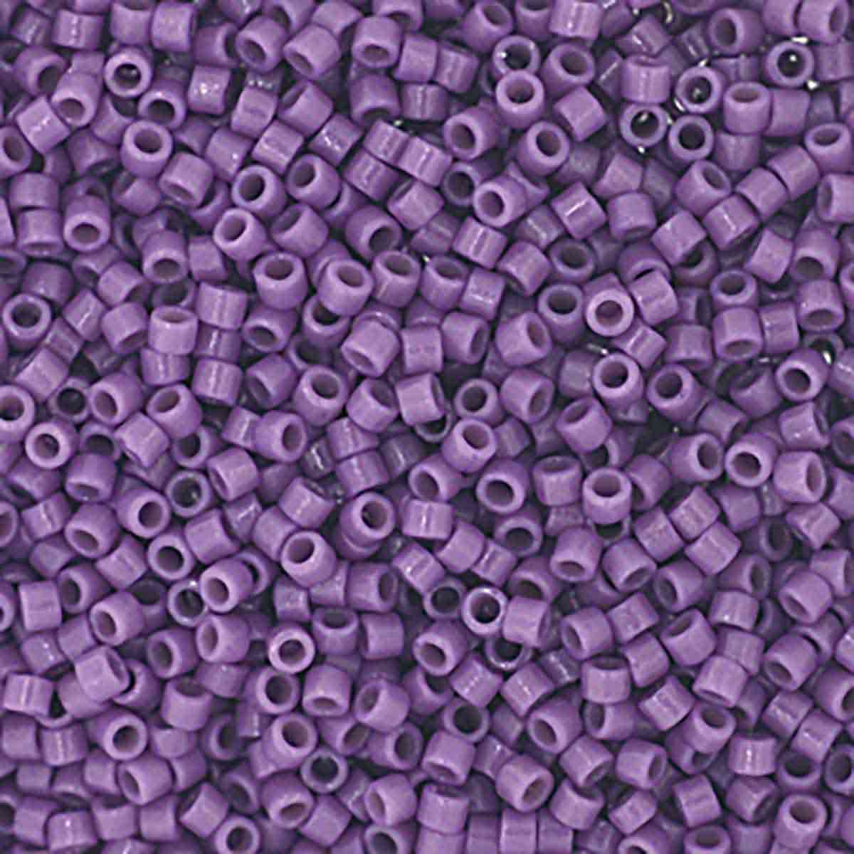 Miyuki 11/0 Delica Beads, Duracoat Opaque Dark Orchid
