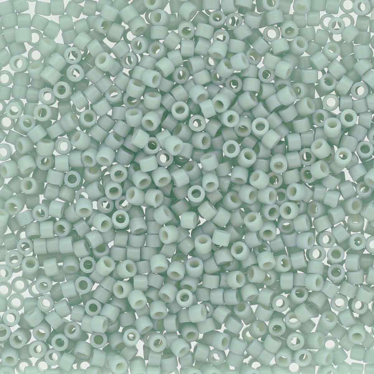 Miyuki 11/0 Delica Beads, Duracoat Opaque Ocean Spray