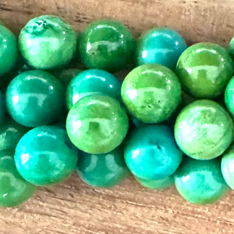 Detail of Phoenix Turquioise Gemstone Bead Strand, 8mm (BCB-2829)