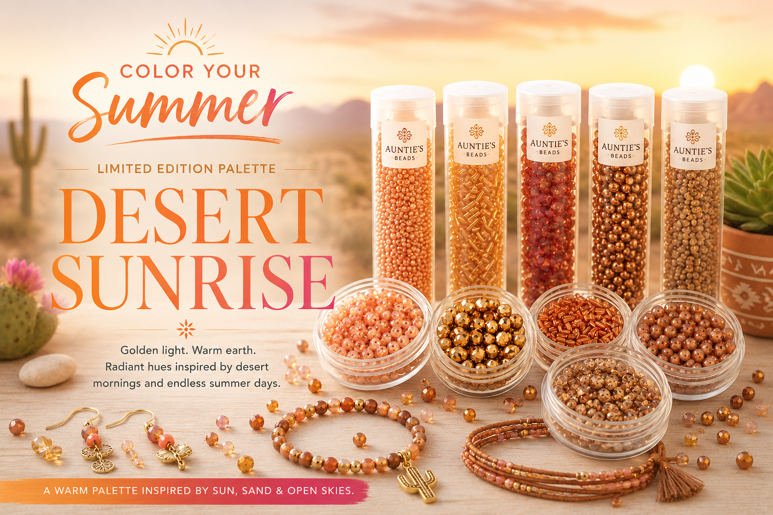 Color Your Summer - Desert Sunrise