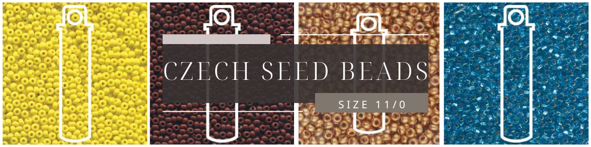 11/0 Czech Seed Beads by Preciosa