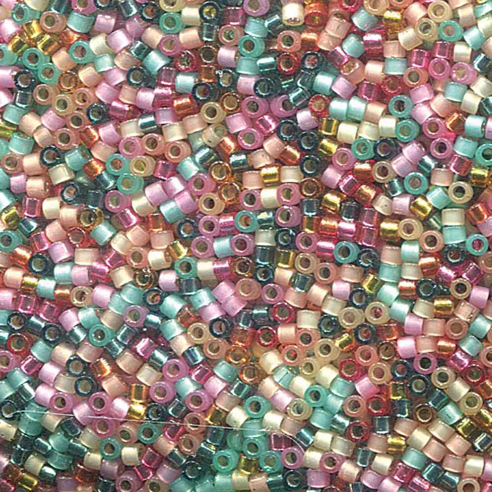 Miyuki 11/0 Delica Bead Mix, Tropical Heat
