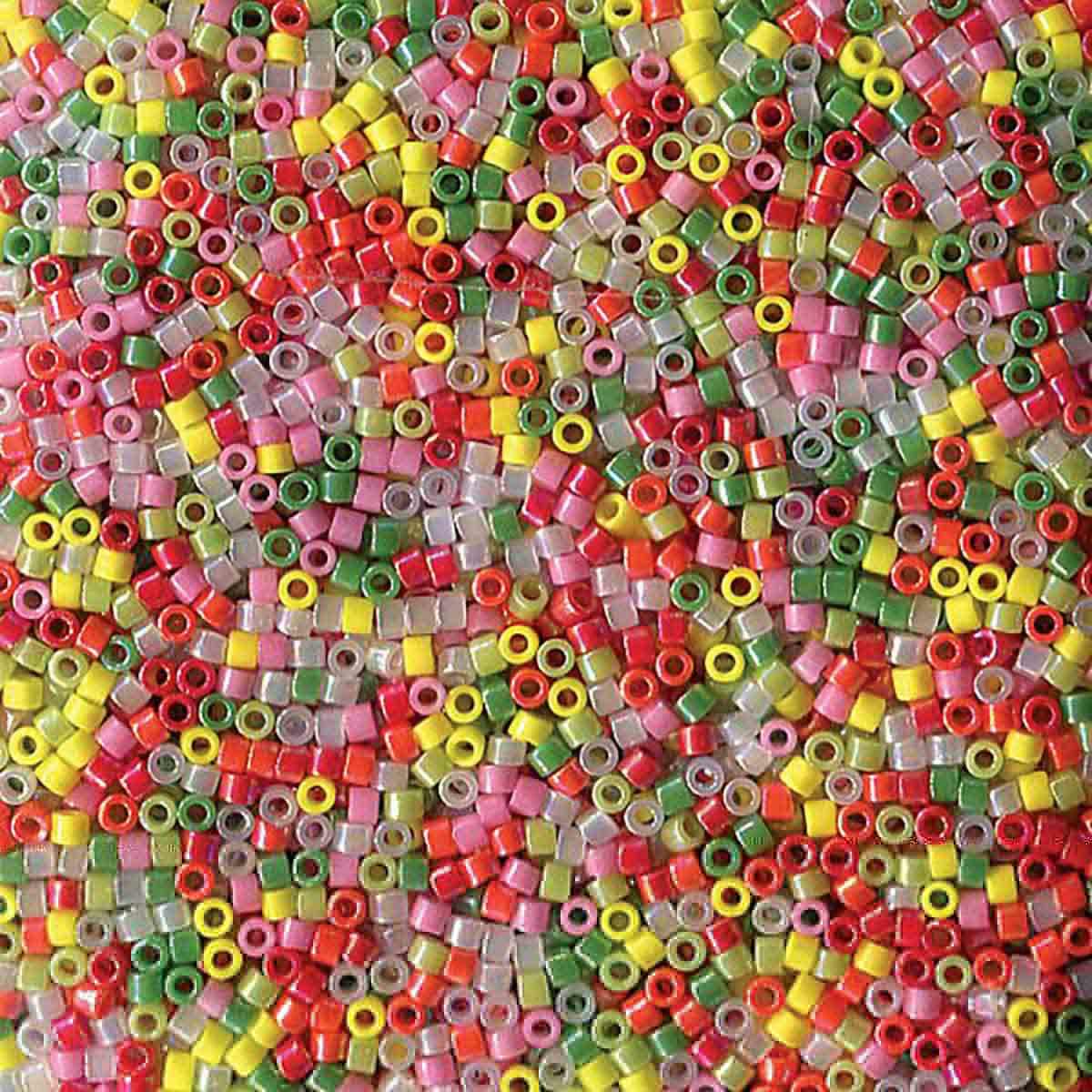 Miyuki 11/0 Delica Bead Mix, Hawaiian Lei