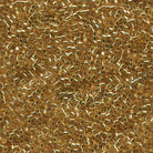 Miyuki 11/0 Delica Beads, Silver-Lined Gold Gold