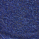 Miyuki 11/0 Delica Beads, Silver-Lined Cobalt