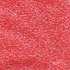 Miyuki 11/0 Delica Beads, Lined Dark Rose