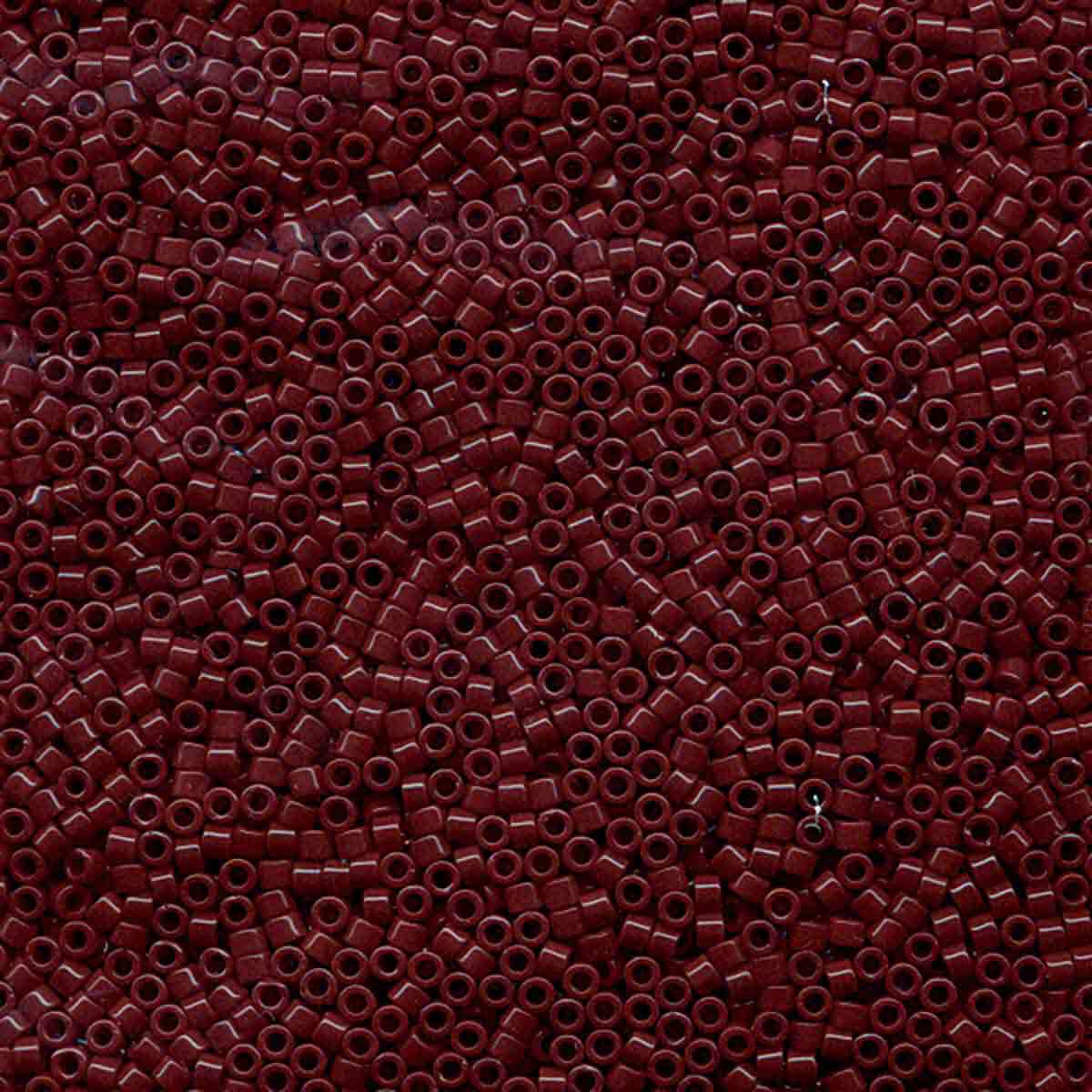 Miyuki 11/0 Delica Beads, Opaque Currant