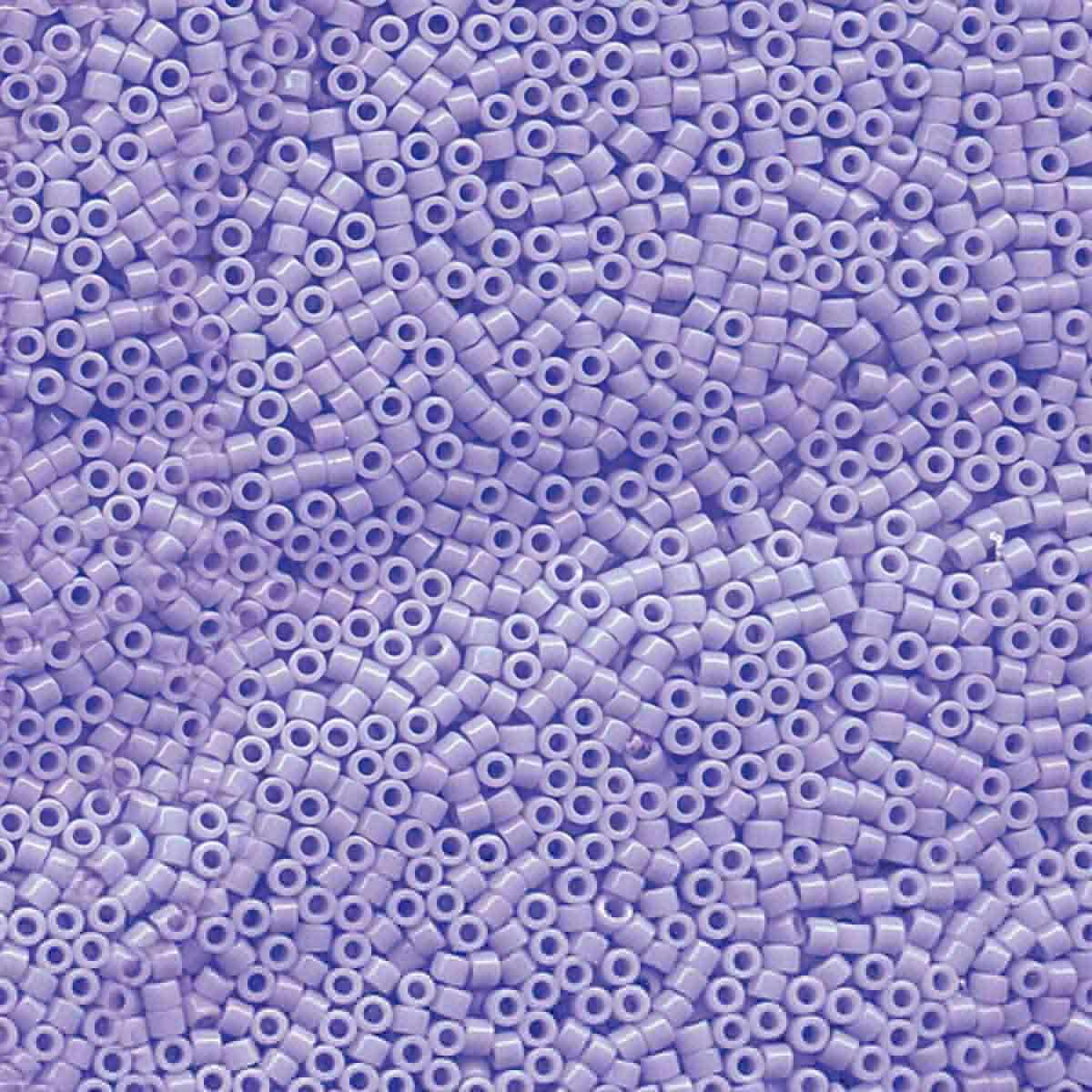 Miyuki 11/0 Delica Beads, Opaque Agate Blue