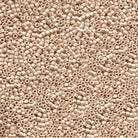 Miyuki 11/0 Delica Beads, Galvanized Semi-Frosted Champagne