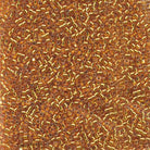Miyuki 11/0 Delica Beads, Silver-Lined Marigold