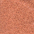 Miyuki 11/0 Delica Beads, Dyed Opaque Peach