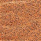 Miyuki 11/0 Delica Beads, Matte Opaque Mandarin
