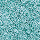 Miyuki 11/0 Delica Beads, Matte Opaque Sea Opal AB