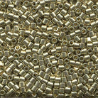 Miyuki 11/0 Delica Beads, Duracoat Galvanized Silver