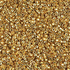 Miyuki 11/0 Delica Beads, Duracoat Galvanized Gold