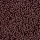 Miyuki 11/0 Delica Beads, 11/0 Matte Opaque Espresso