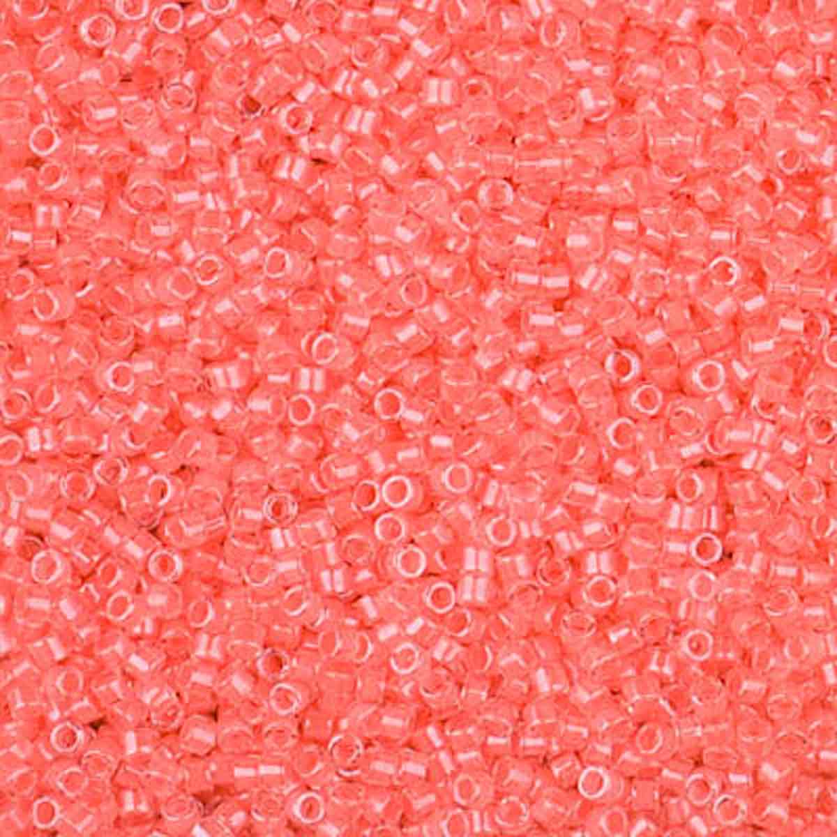 Miyuki 11/0 Delica Beads, Luminous Flamingo