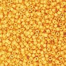 Miyuki 11/0 Delica Beads, Duracoat Opaque Banana