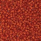Miyuki 11/0 Delica Beads, Duracoat Opaque Persimmon