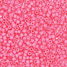 Miyuki 11/0 Delica Beads, Duracoat Opaque Carnation
