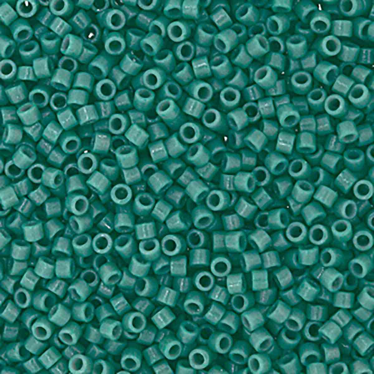 Miyuki 11/0 Delica Beads, Duracoat Opaque Eucalyptus
