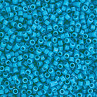 Miyuki 11/0 Delica Beads, Duracoat Opaque Azure
