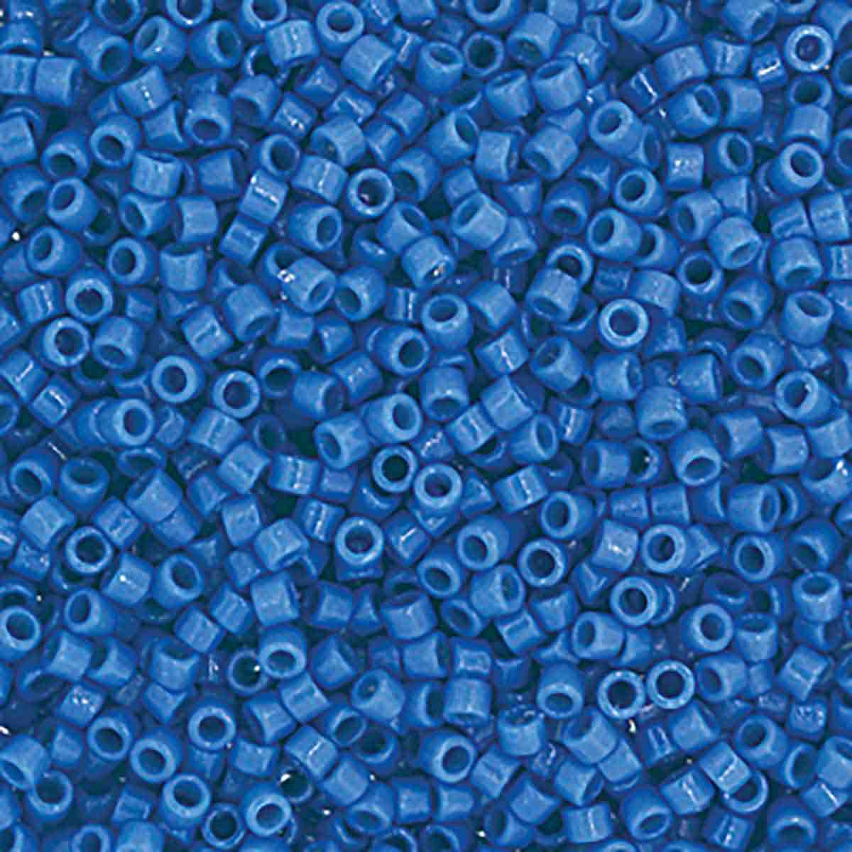 Miyuki 11/0 Delica Beads, Duracoat Opaque Juniper Berry