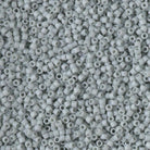 Miyuki 11/0 Delica Beads, Frost Opaque Glaze Cadet Gray