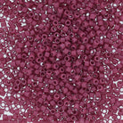 Miyuki 11/0 Delica Beads, Duracoat Opaque Raspberry