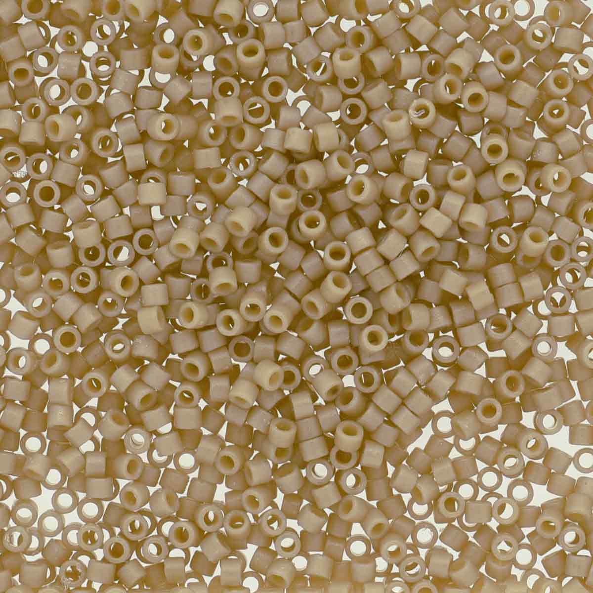 Miyuki 11/0 Delica Beads, Duracoat Opaque Navajo White