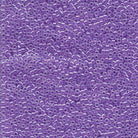 Miyuki 11/0 Delica Beads, Lined Crystal/Purple