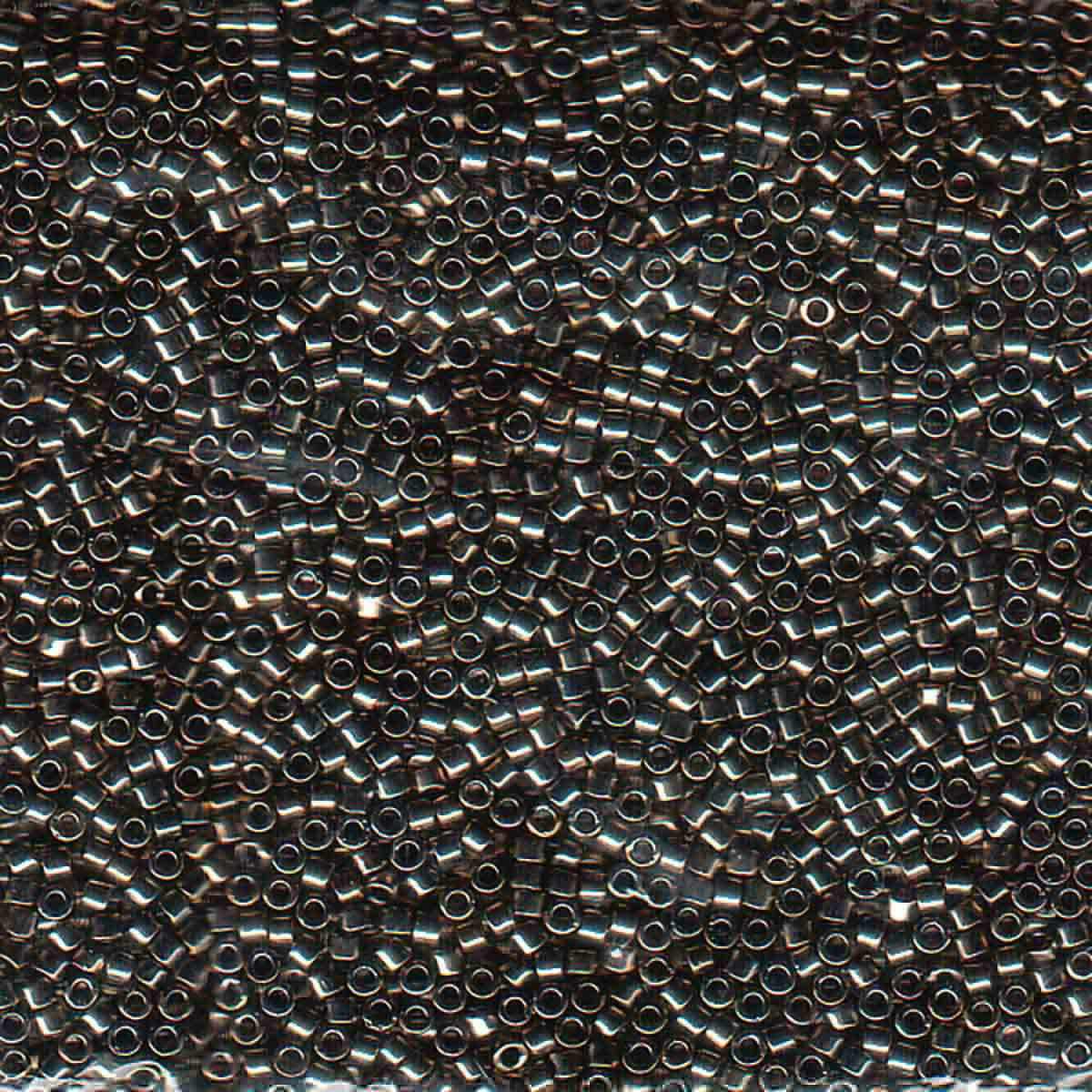 Miyuki 11/0 Delica Beads, Galvanized Tarnished Silver
