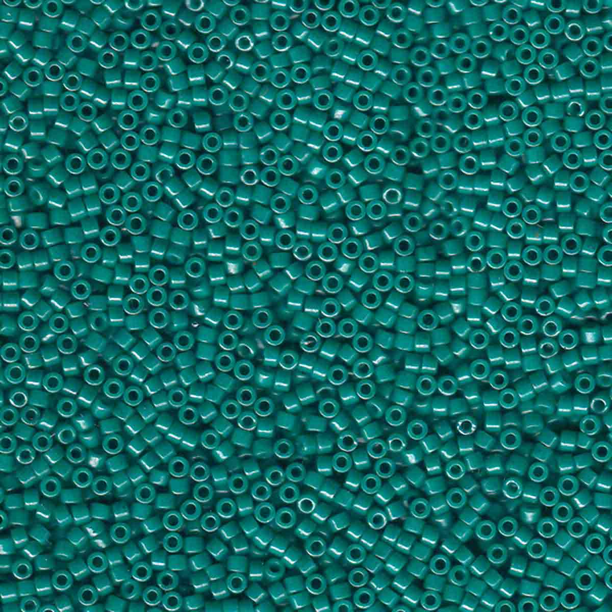 Miyuki 11/0 Delica Beads, Opaque Mallard Luster
