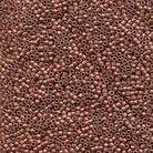 Miyuki 11/0 Delica Beads, Matte Copper Plated