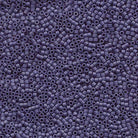 Miyuki 11/0 Delica Beads, Matte Metallic Dark Gray Blue