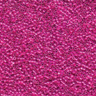 Miyuki 11/0 Delica Beads, Galvanized Magenta Dyed
