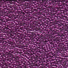 Miyuki 11/0 Delica Beads, Galvanized Fuchsia Dyed