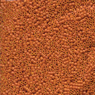 Miyuki 11/0 Delica Beads, Dyed Opaque Pumpkin