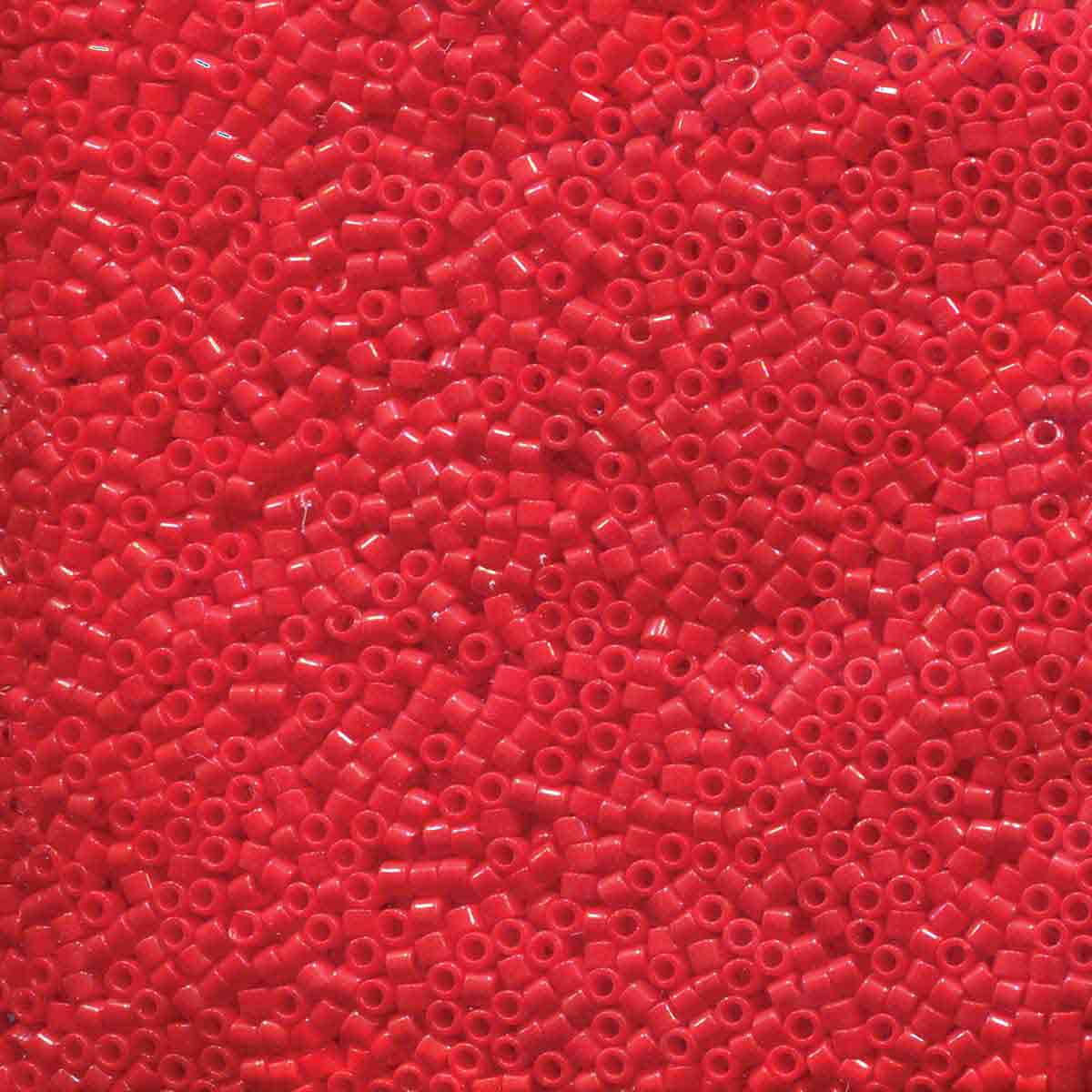 Miyuki 11/0 Delica Beads, Opaque Dark Cranberry