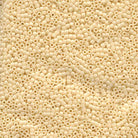 Miyuki 11/0 Delica Beads, Opaque Cream