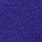 Miyuki 11/0 Delica Beads, Matte Opaque Royal Blue