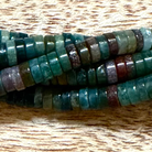 Detail of Indian Agate Heishi Gemstone Beads (BCB-2593)