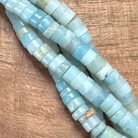 Detail of Amazonite Heishi Gemstone Strand, 2x4mm (ABA-1226)