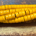 Detail of Magnesite Heishi Gemstone Beads, Summer Squash, 2.5x5mm (ABA-1144)