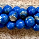 Detail of Stabilized Turquoise, Lapis, 8mm (BCB-2732)